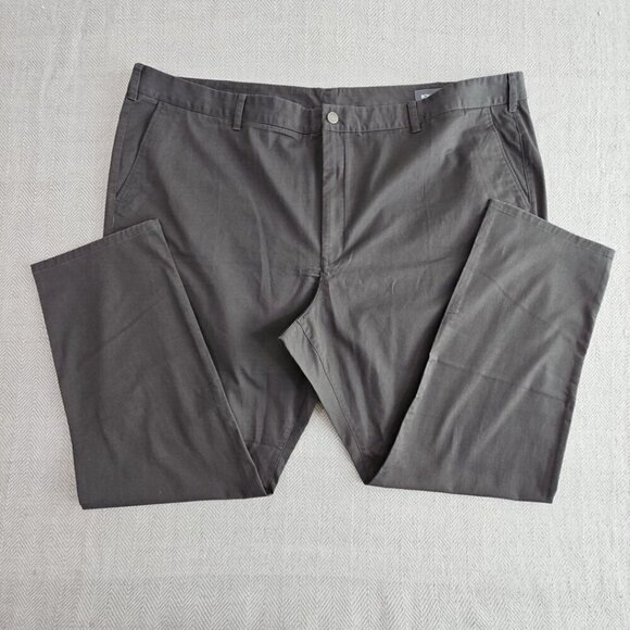 Bonobos Weekday Warrior Pant W52 L32 Grey Straight Leg Stretch Office Wear NWoT - Picture 3 of 16